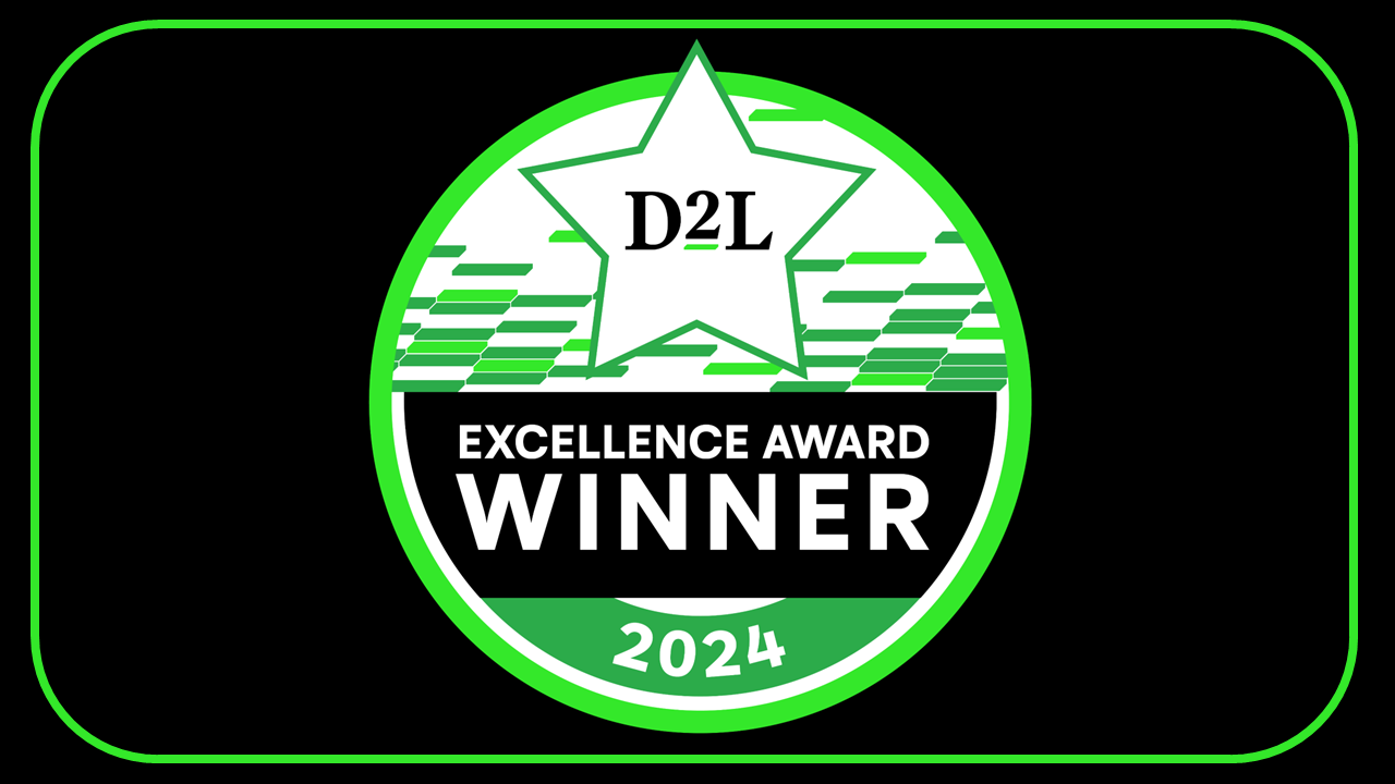 D2L Award Winner